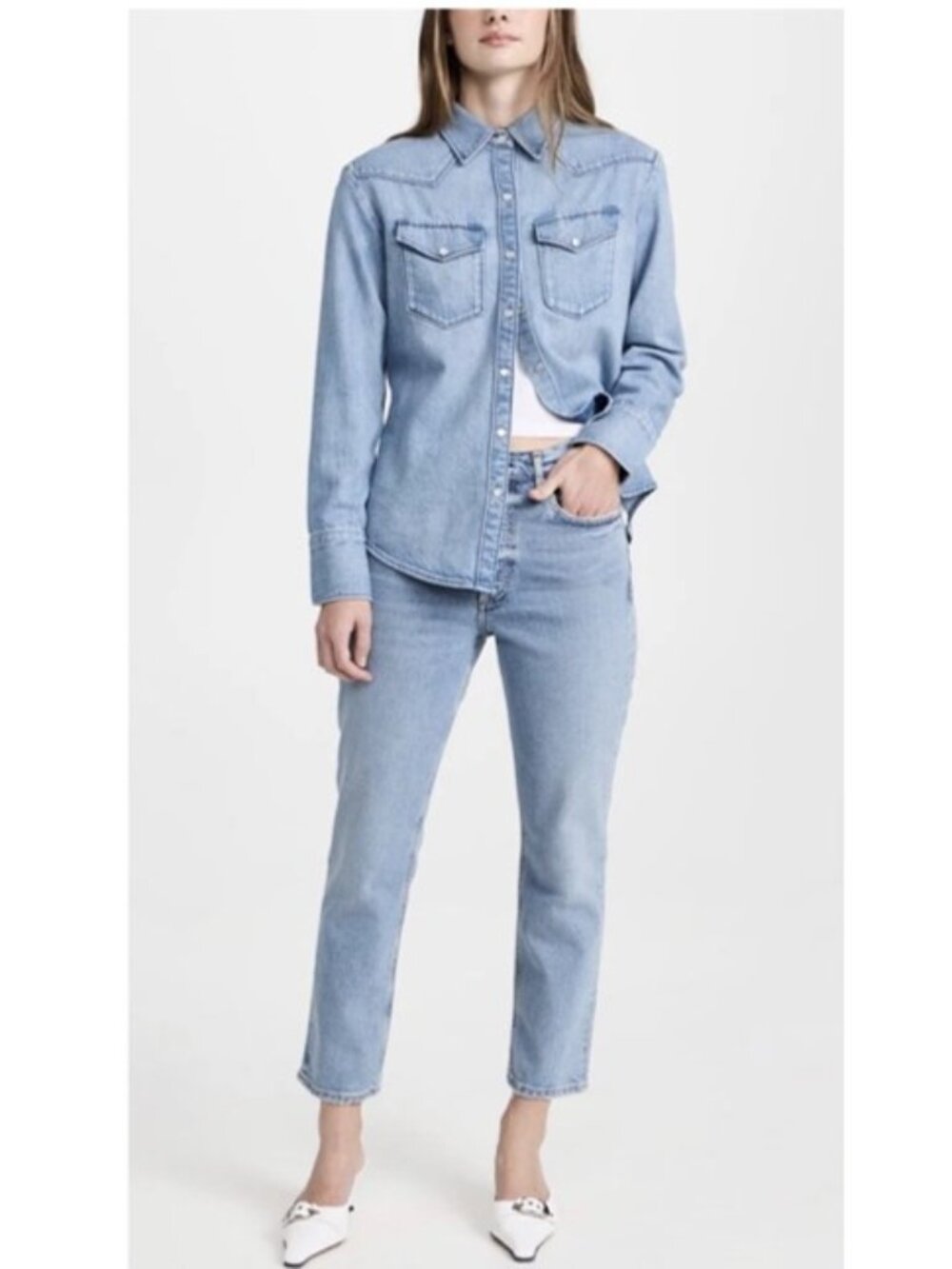 NWT Citizens of Humanity Charlotte Crop High-Rise Jeans Dalia 28